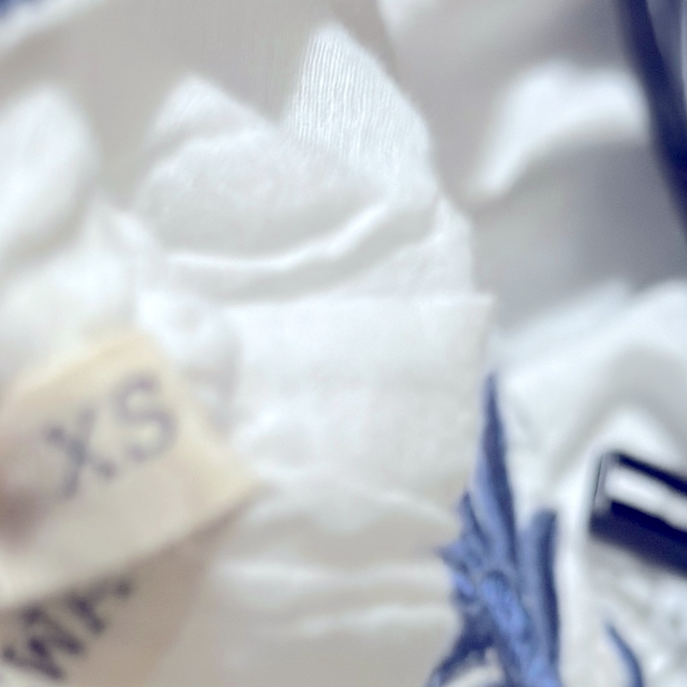 White Smocked A-Line Midi Dress for Resort Wear - Picture 4 of 4